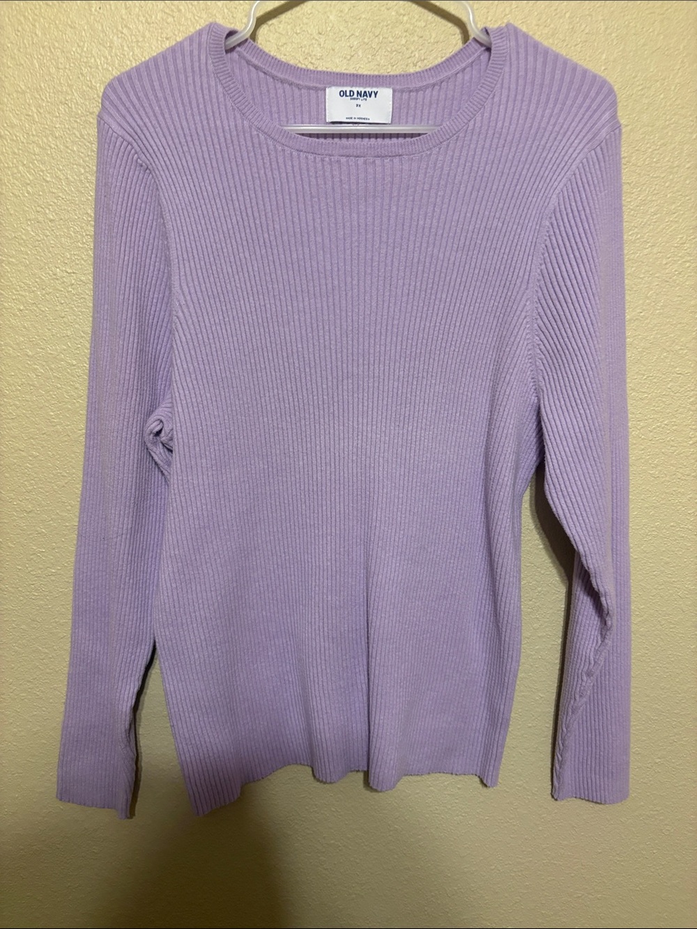 Old Navy Ribbed Long Sleeve Sweater